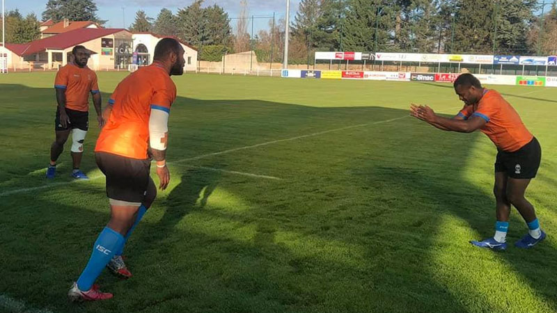 Flying Fijians continue training for Georgia match