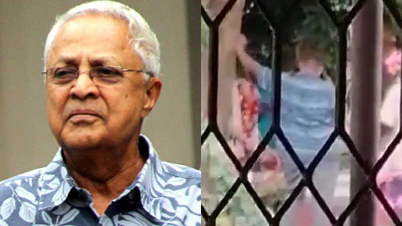 Chaudhry condemns the alleged act of sacrilege committed on a Hanuman statue last week