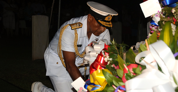 Hundreds of people commemorate 103rd Anniversary of Anzac Day