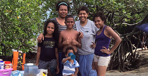 People from all walks of life gather at My Suva Park to celebrate Christmas