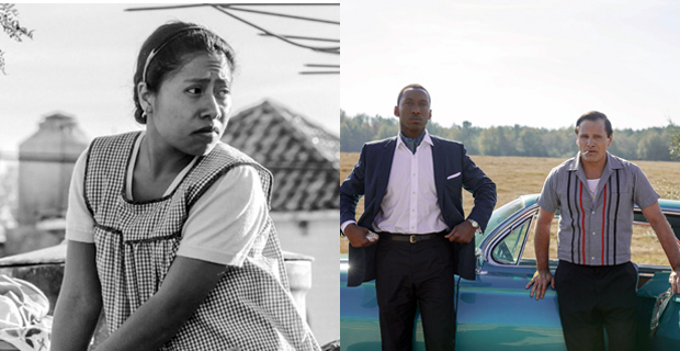 Roma and Green Book the two frontrunners on the race for Best Picture