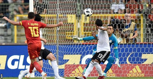  Belgium beats Egypt in FIFA World Cup friendly match