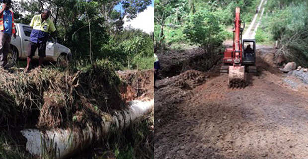 WAF identifies a potential major fault to its pipeline from Vaturu Dam to the Nagado Treatment Plant