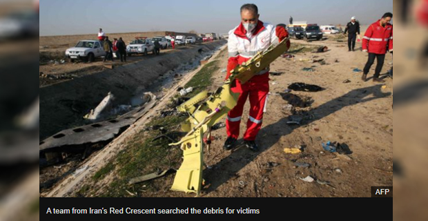 Iran plane crash: Tehran won't give Boeing or US black boxes