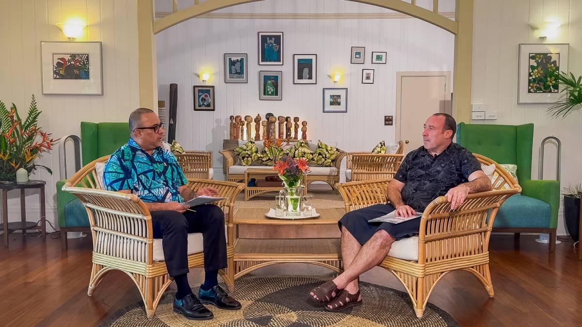 Australian High Commissioner Peter Roberts to appear on fijivillage Straight Talk at 7pm Wednesday
