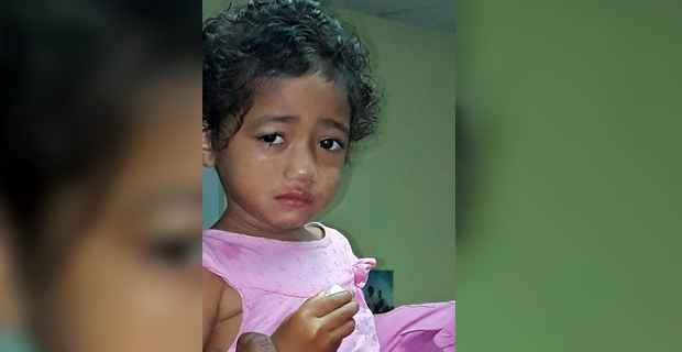 Authorities seek help of the public to help identify 3-yr old girl found in Makoi