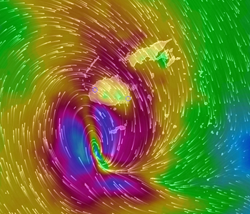 Tropical Cyclone Zena weakening 