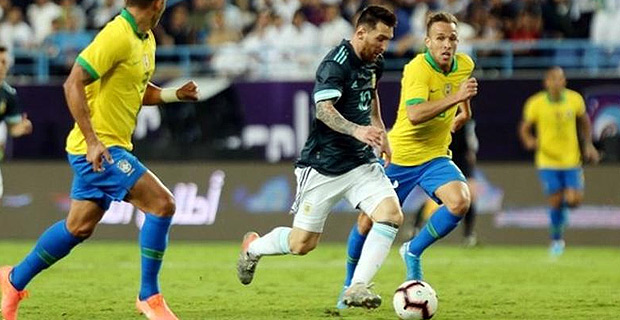 Messi scores during 1st Argentina appearance since July as they beat Brazil 1-0 