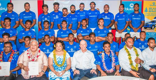 Samoa team named for Dubai and Cape Town 7s