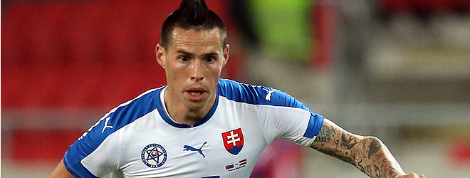 Hamsik scores and lands first Euro Championship win for Slovakia 