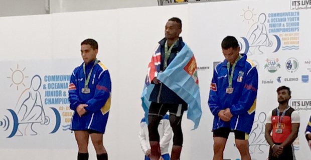 Tulo wins gold medal at Oceania Championships in Gold Coast