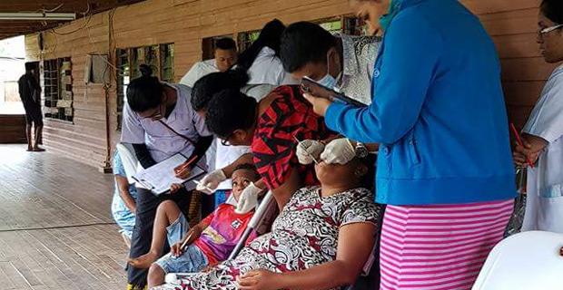 Residents of Naqarawai in Namosi receive dental checkups for the first time
