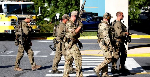 Five people killed in a targeted attack on US newspaper