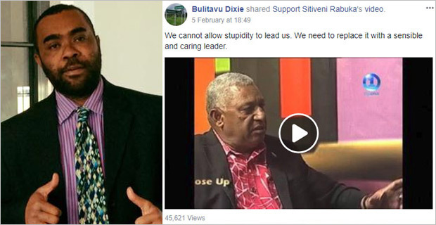 I did not doctor the video, I am not the source of the video, I only shared the video â€“ Mosese Bulitavu