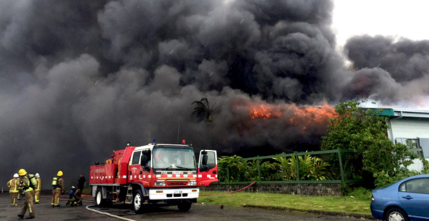 Caines Jannif workshop closed after fire
