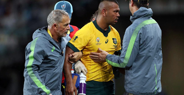 Independent doctor to rule on concussed Beale's fitness for Wallabies RWC quarterfinal clash