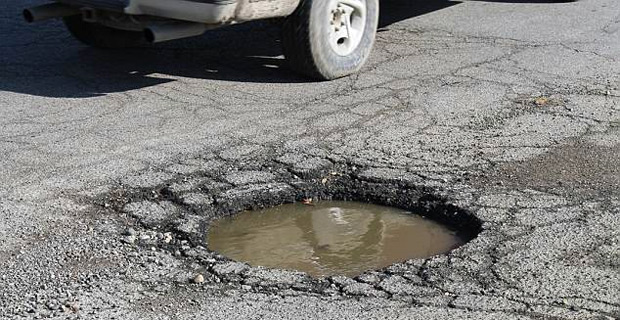 Heavy rain from TC Mona creates a lot of potholes in the Northern, Eastern and Central Division