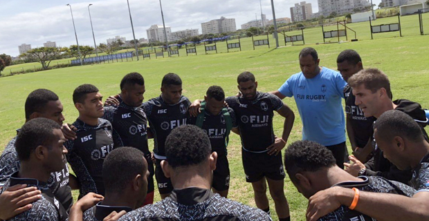 Fiji 7s team completes recovery session in Cape Town