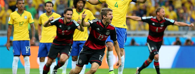 Germany thrashes Brazil