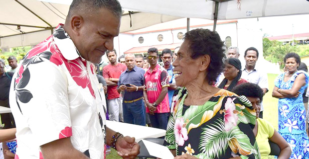  1,312 people in Taveuni receive Government’s Micro and Small Business Grant