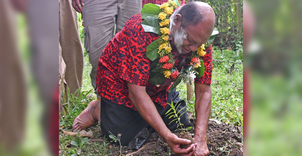 Nadroga/Navosa first to launch the One Man, One Tree, One day planting program