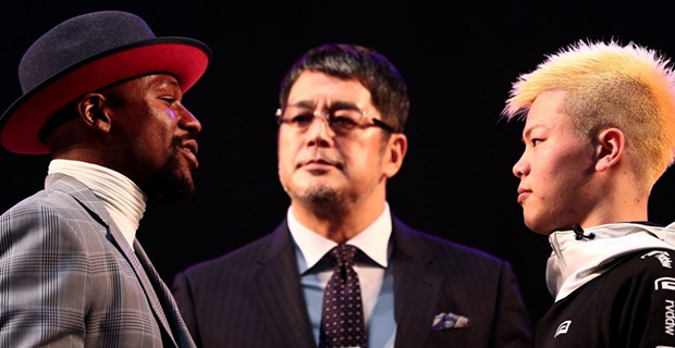 Mayweather to fight Japanese kickboxer on New Years