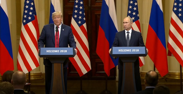 The meeting had gone even better than the recent Nato summit - Trump