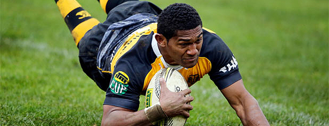 Naholo scores winner for Taranaki