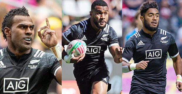 Vilimoni Koroi, Jona Nareki and Joe Ravouvou named in All Blacks 7s team for London