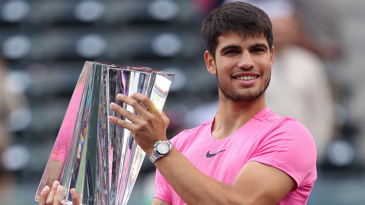 Alcaraz wins Indian Wells title and returns to number 1