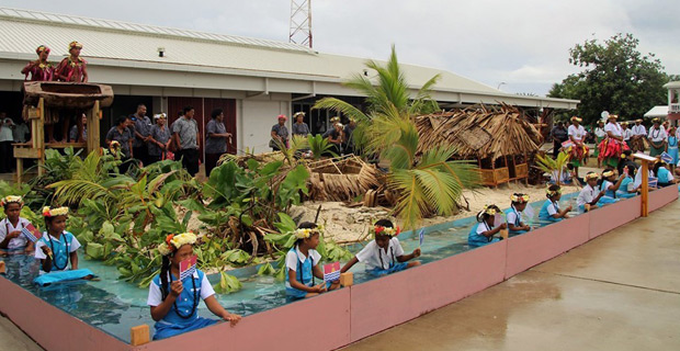 Leaders of the Pacific's 9 smallest countries meet 2 days before full forum meeting