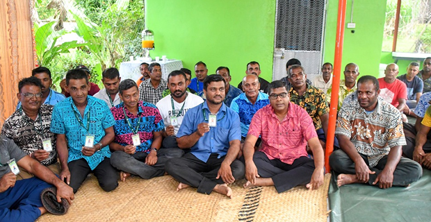 10 farmers from the Marinitawa farming community receive National Farmers ID cards