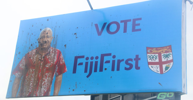 FijiFirst lodges second report of vandalism 