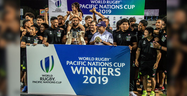Japan wins the prestigious World Rugby Pacific Nations Cup title against USA 34-20