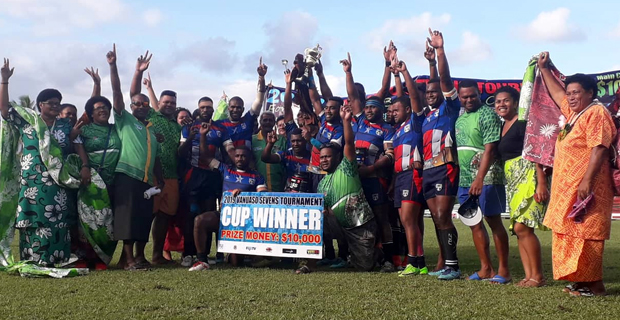 Lebaivalu 7s team wins Vanuaso 7s tournament beating Police Blue 28-26