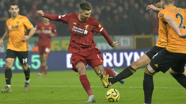 Liverpool go 40 games unbeaten with 2-1 win over Wolverhampton in EPL