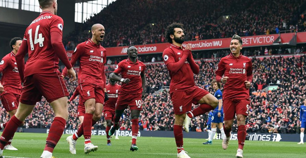 Liverpool back on top in EPL