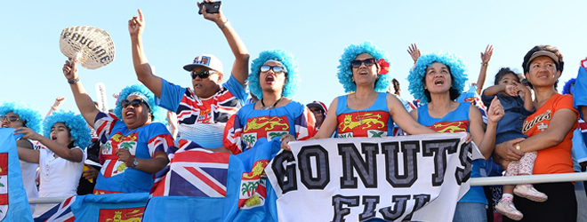 Fans get behind Flying Fijians