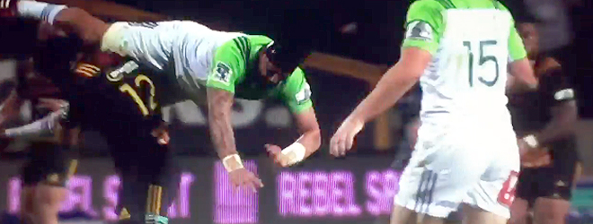 Ngatai cleared over flip tackle on Dixon