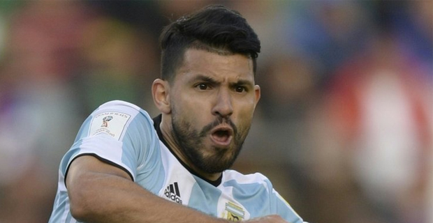 Aguero believed to be out of action for 6 weeks