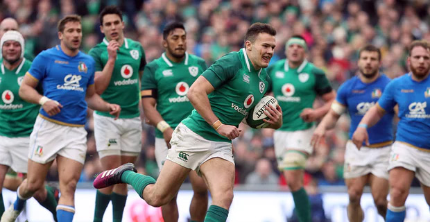 Ireland secures bonus point win over Italy in Six Nations