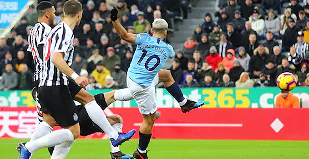 Man City goes down to Newcastle 2-1 