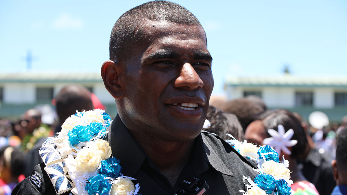 Cakaubalavu fulfills dream of becoming a Police Officer 
