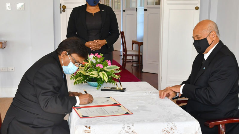 Justice Kamal Kumar sworn in as the new Chief Justice