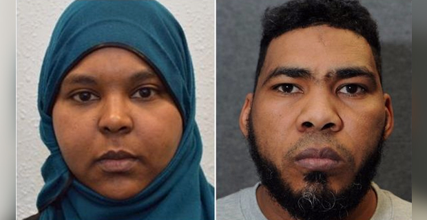 Couple who met on dating site jailed for 26 years over UK terror plot