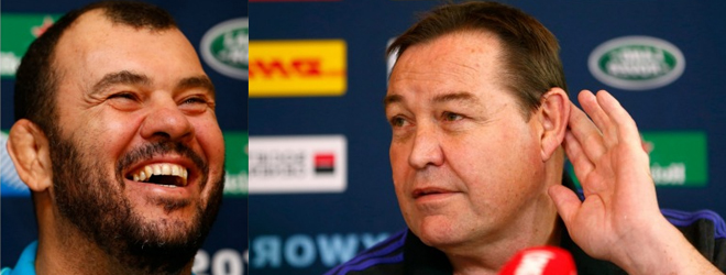 RWC final to see coaches of Wallabies and NZ show their intensity in different ways