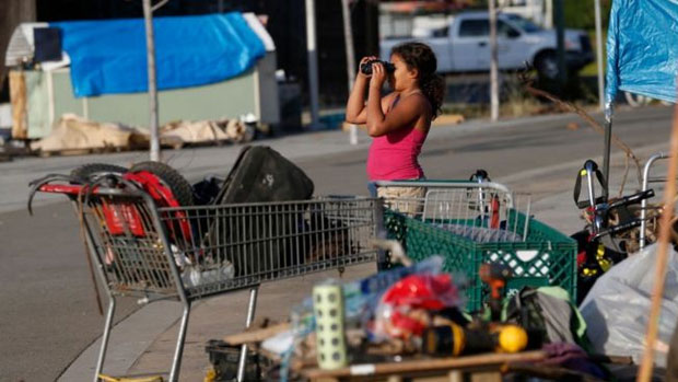 Homeless US students population 'highest in more than a decade'