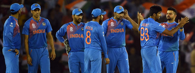 India through to semifinal of World Twenty20 against West Indies 