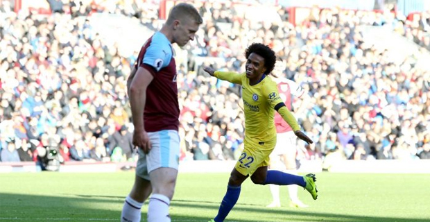 Chelsea beat Burnley 4-0 without Hazard