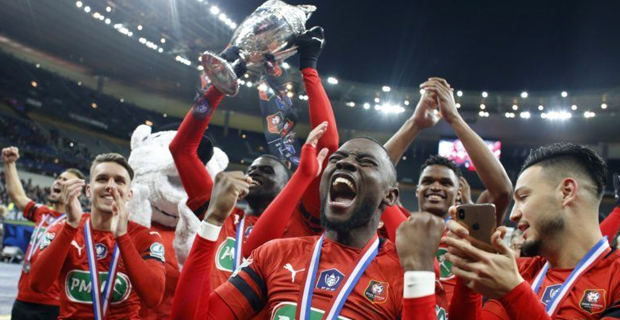 Rennes wins first French Cup since 1971